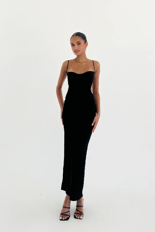 Annie Maxi Dress - Black