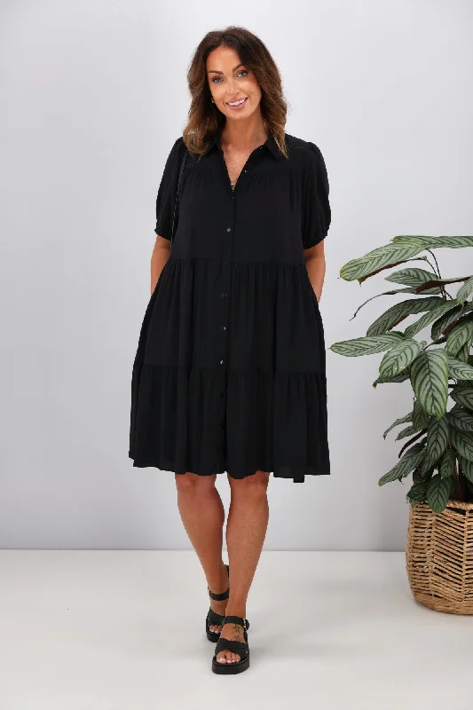 Boho Australia Masie Dress Black