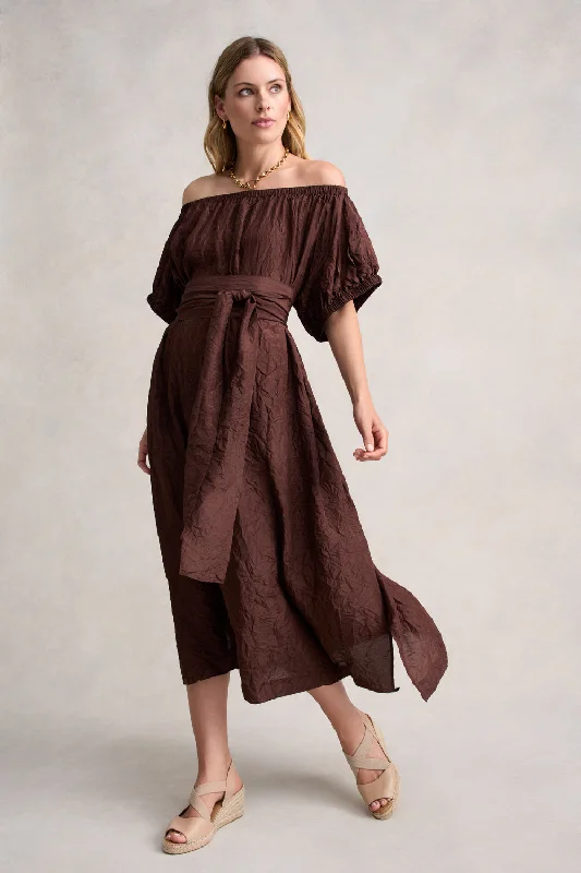 Crushed Silk Dress