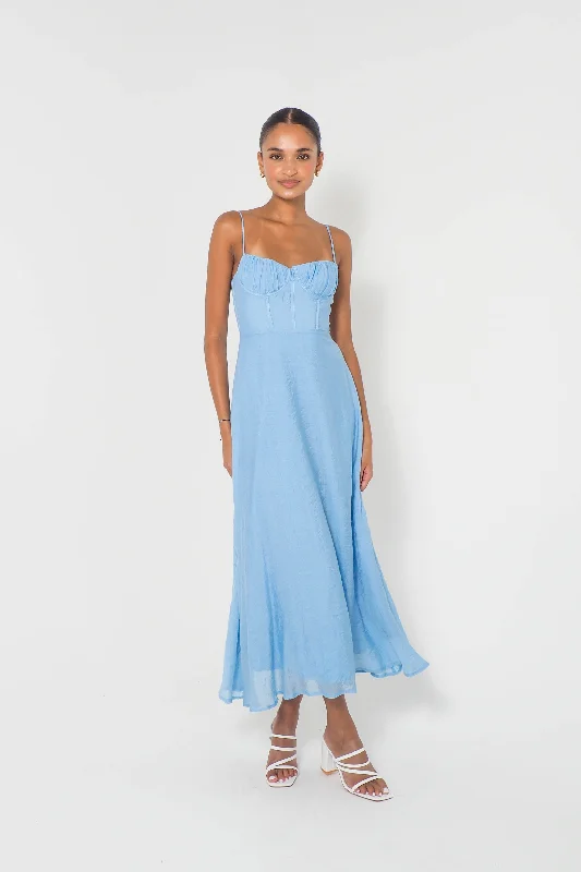 Jessica Maxi Dress - Blue