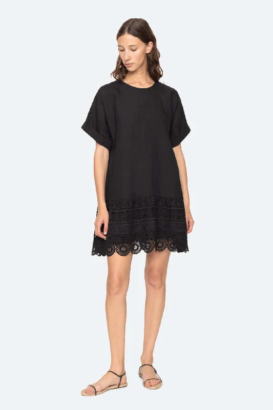 Rosina Embroidered Tunic Dress