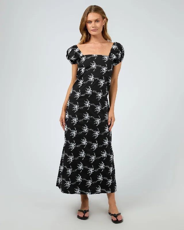 Silent Theory Tasman Maxi Dress Black