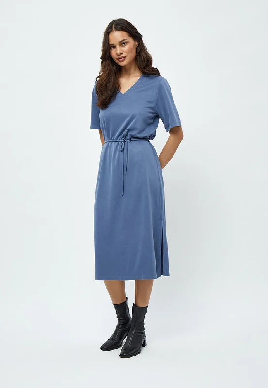 MSBrinley Midi Dress - Denim Blue