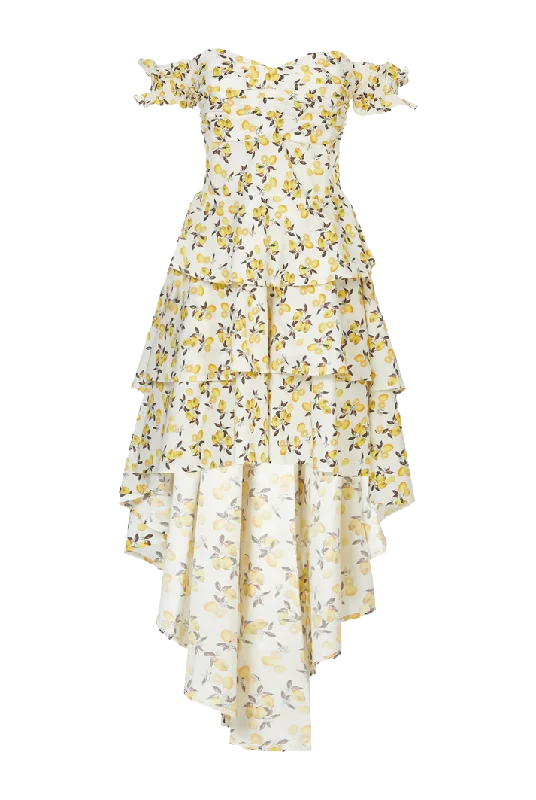 Limoncello Ruffled Dress