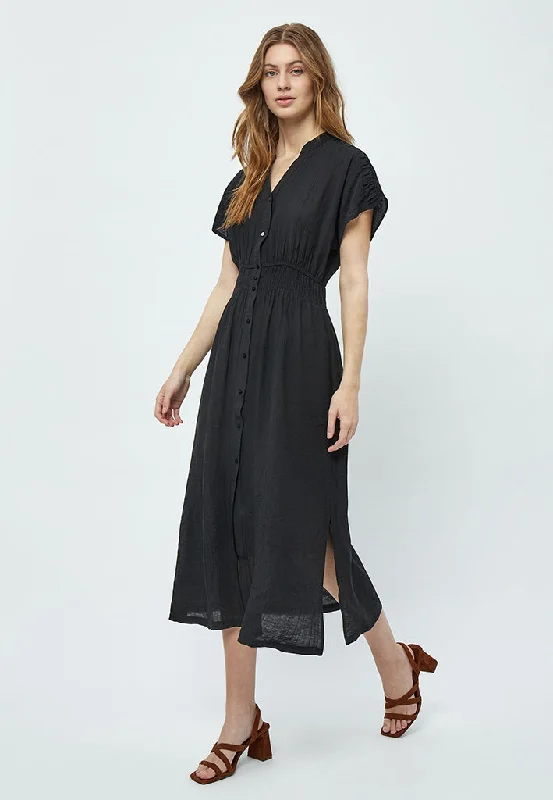 Nabatanzi Midi Dress - Black