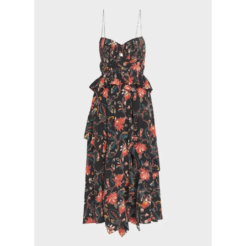 Ulla Johnson Women's Renata Dress, Obsidian