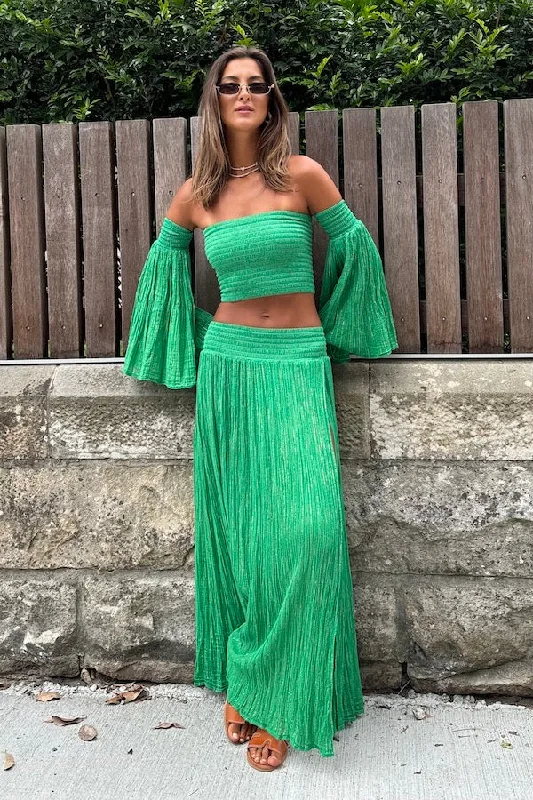 Calypso Skirt Emerald/Gold