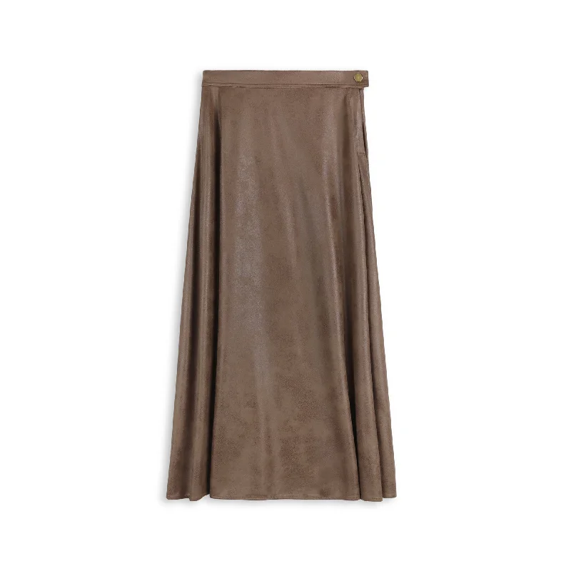 Mystte Olive Maxi Skirt 9167